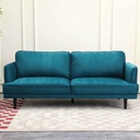 SOFA TELA SS3482AF65D# GREEN-D305# 3PUESTOS 