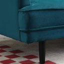 SOFA TELA SS3482AF65D# GREEN-D305# 3PUESTOS 