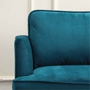 SOFA TELA SS3482AF65D# GREEN-D305# 3PUESTOS 