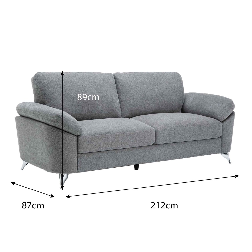SOFA TELA MLM-110101# 3 PUESTOS 2CJ