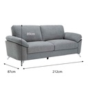 SOFA TELA MLM-110101# 3 PUESTOS 2CJ