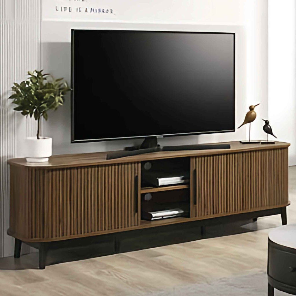 GABINETE P/TV JARDEN-TV 2530# J 9419-3D# CHOCOLATE 180X40X55CM