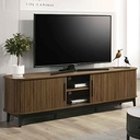 GABINETE P/TV JARDEN-TV 2530# J 9419-3D# CHOCOLATE 180X40X55CM