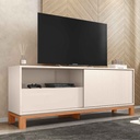 GABINETE P/TV MONDRIAN# OFF WHITE MR/FREIJO# 150X36X61CM
