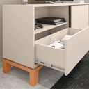 GABINETE P/TV MONDRIAN# OFF WHITE MR/FREIJO# 150X36X61CM
