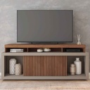 GABINETE P/TV AEGON# FENDI/HAVANA# 180X39X74CM
