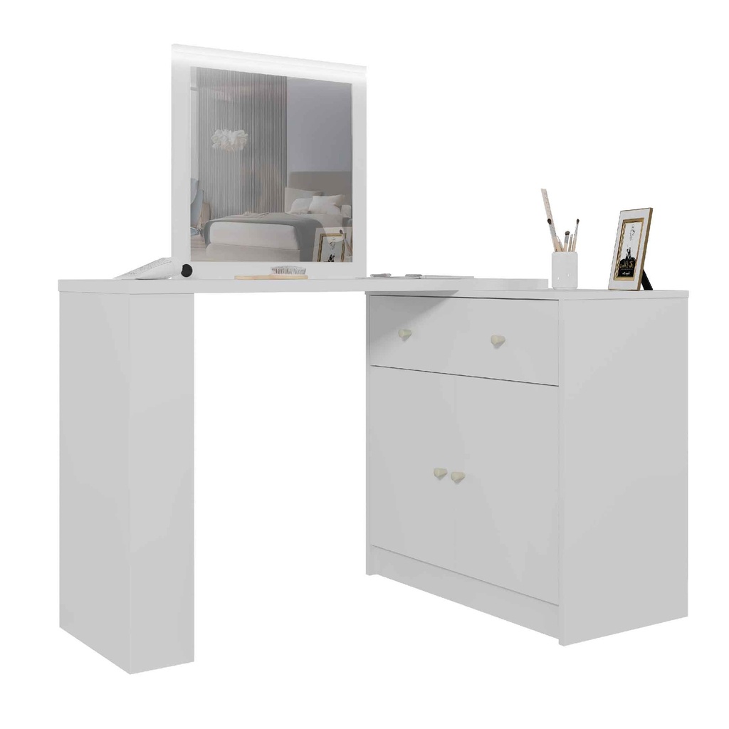 PEINADORA+LATERAL AURA# 300341# 511# BLANCA	 