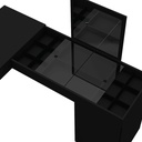 PEINADORA+LATERAL STAR# 3003023# 644# NEGRO 