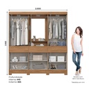 CLOSET B374-222# NATURE/AVELA 10 PUERTAS 3GV