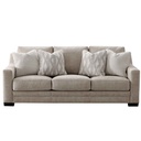 SOFA TELA XF65101# 3 PUESTOS CREMA#  