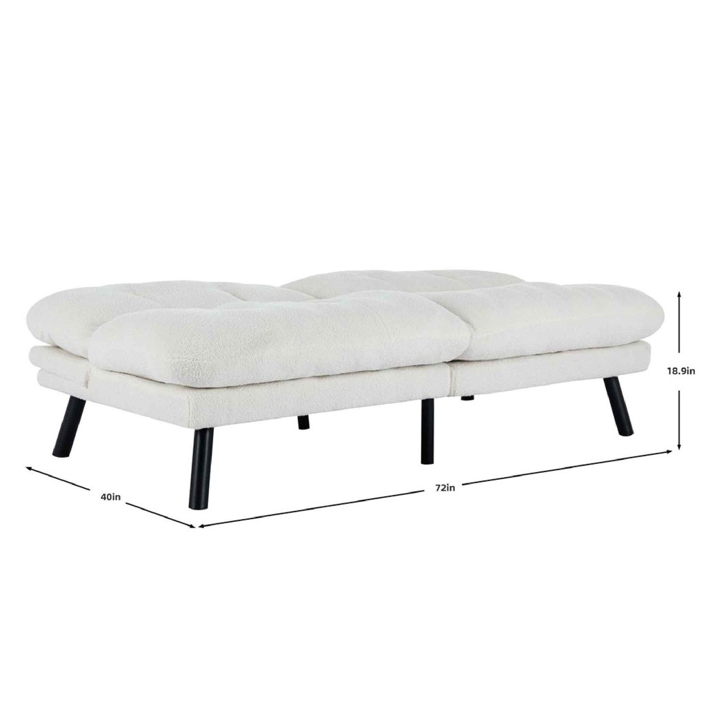 SOFA CAMA TELA U2418-03#COLOR GRIS