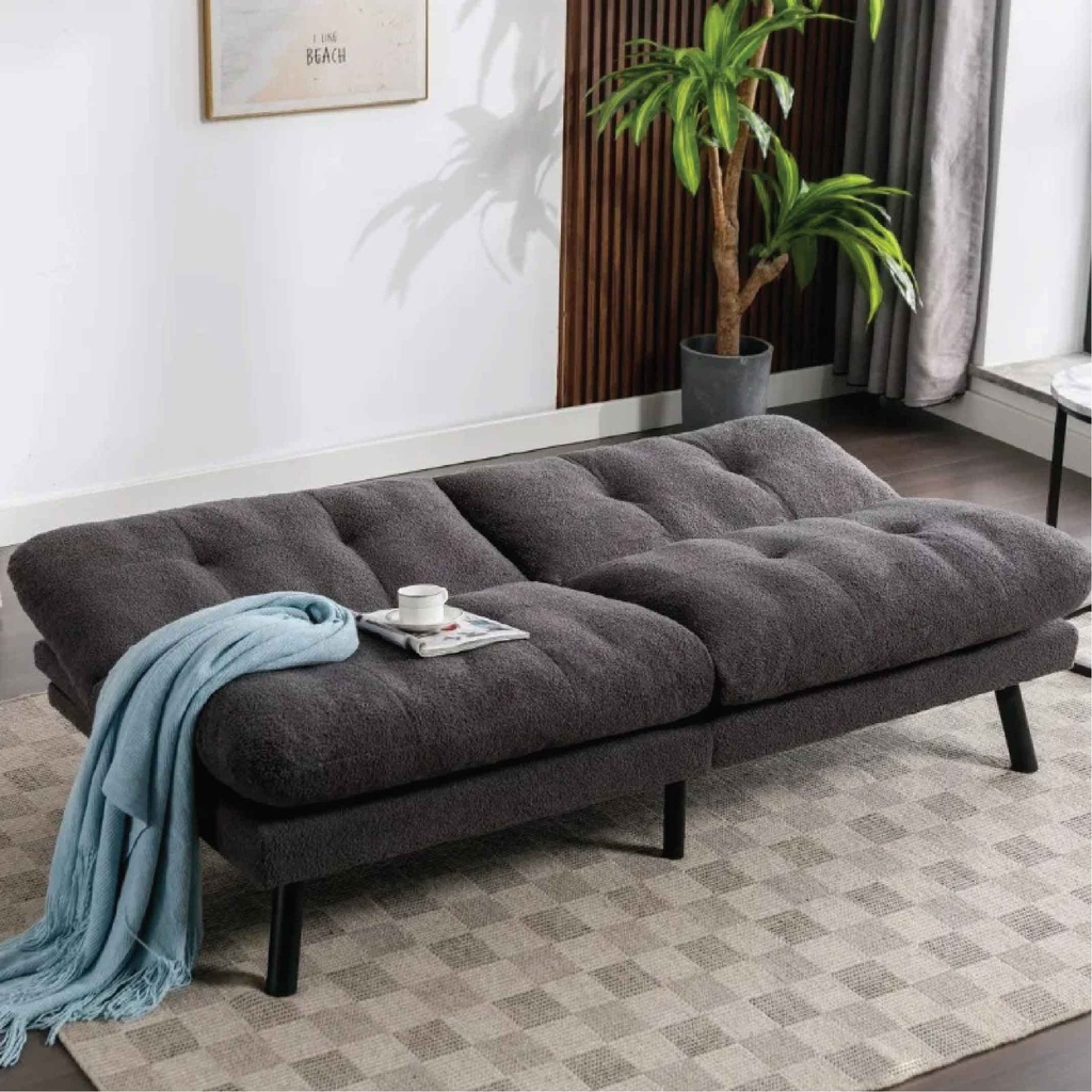 SOFA CAMA TELA U2418-03#COLOR GRIS