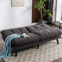 SOFA CAMA TELA U2418-03#COLOR GRIS