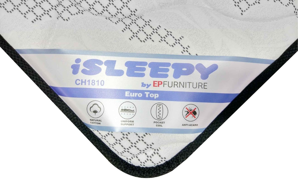 COLCHON CH1810# I-SLEEPY EURO TOP ORTOPEDICO I-SLEEP