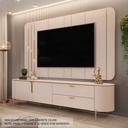 GABINETE P/TV CELINE# 32761.174# OFF BLANCO# 241X57X47CM