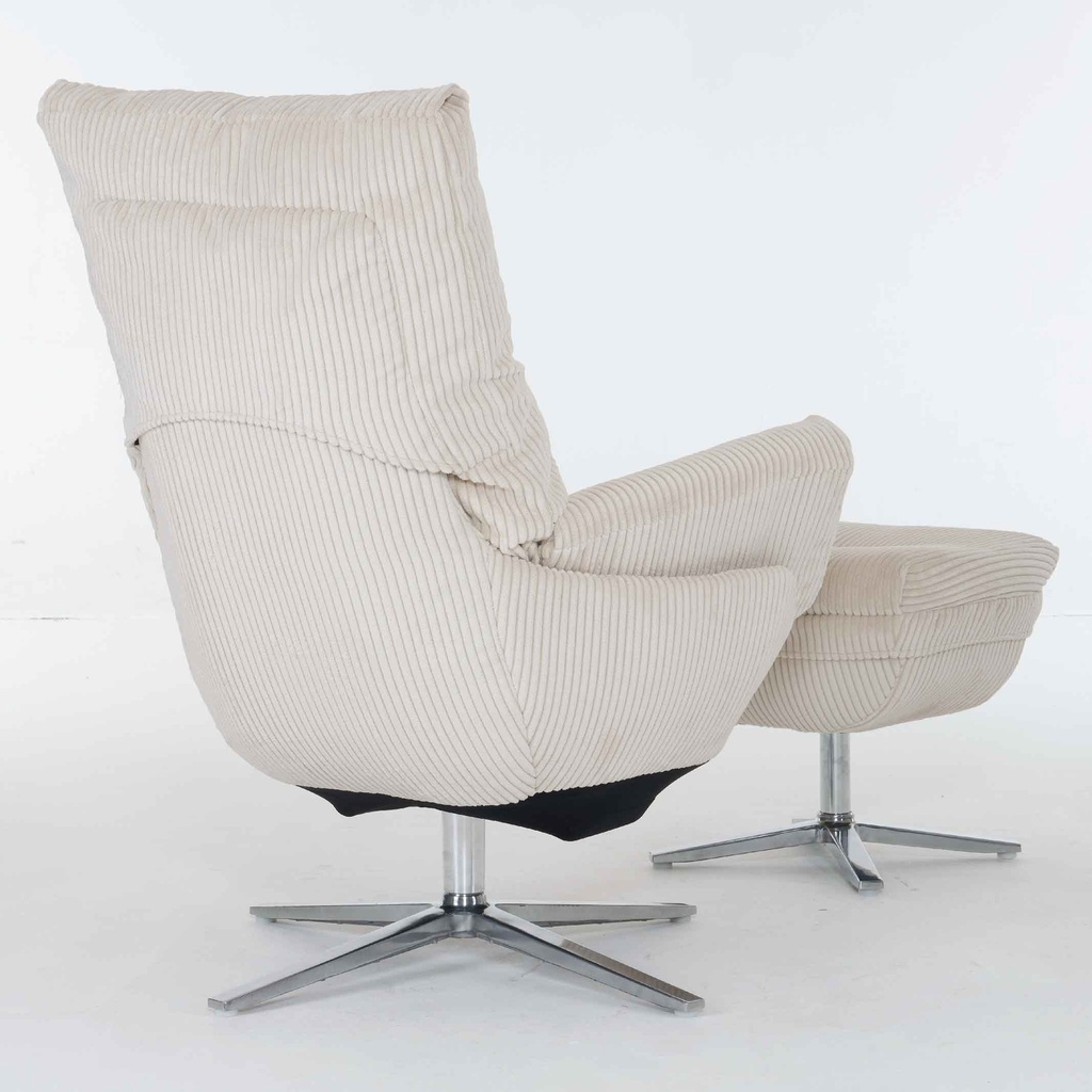 SILLA POLTRONA MECEDORA TELA MONA-1# COLOR SD259-2# CON PIECERO