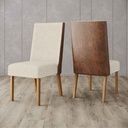 SILLA DE COMEDOR ANNE S33-531# COLOR COURANO/LINHO
