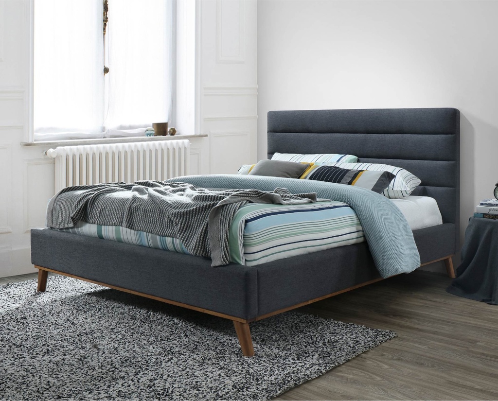 CAMA KING 1.93X2.03M BBT6803# TELA H1217-20# GRIS OSC