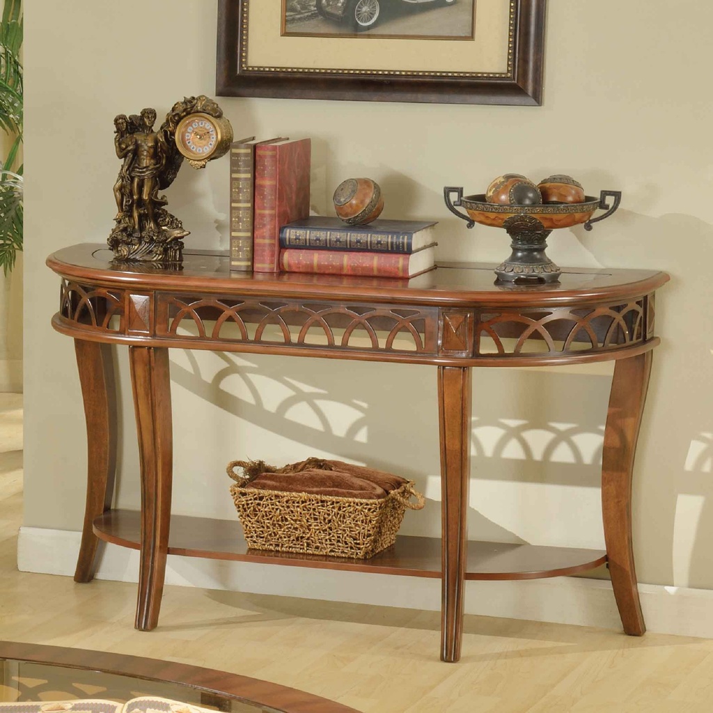 CONSOLA HSC004S#  MADERA/VIDRIO 127X43X76CM