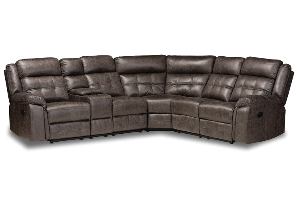 SOFA RECLINABLE OVAL 7271C# 52LC+C01+52R#SMOKEJ145# GRIS OSC 3PZ