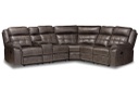 SOFA RECLINABLE OVAL 7271C# 52LC+C01+52R#SMOKEJ145# GRIS OSC 3PZ