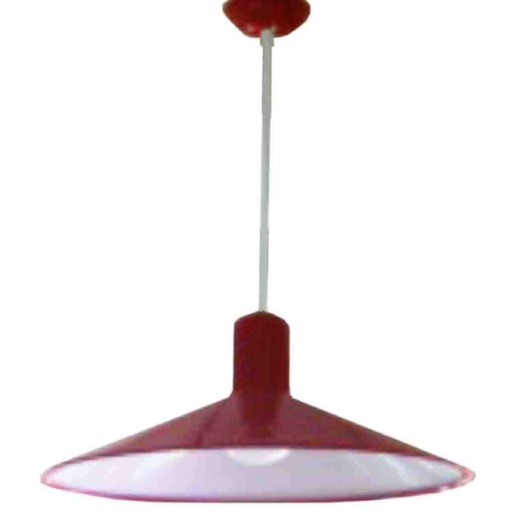 LAMPARA DE TECHO COLGANTE CD6803# ROJO 350MM LED