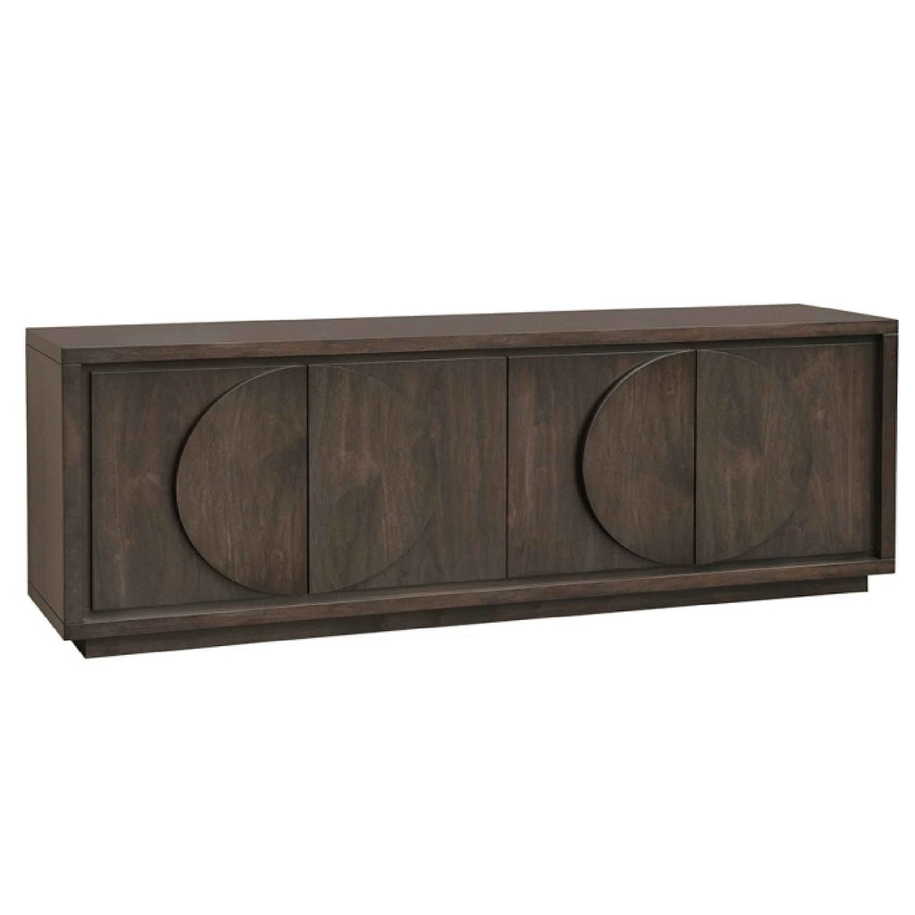 BUFETERO VD178408-W# SOLEIL 4PTS 200X50X78CM NATURAL WALNUT 503#