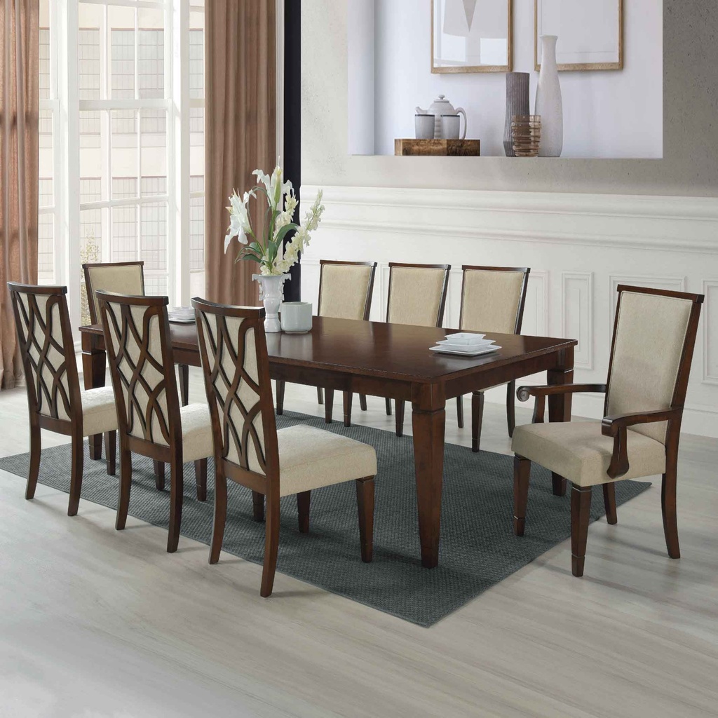 COMEDOR RECT AC4235T# 2SILLA C/B AC4235AC +6SILLA AC4235SC