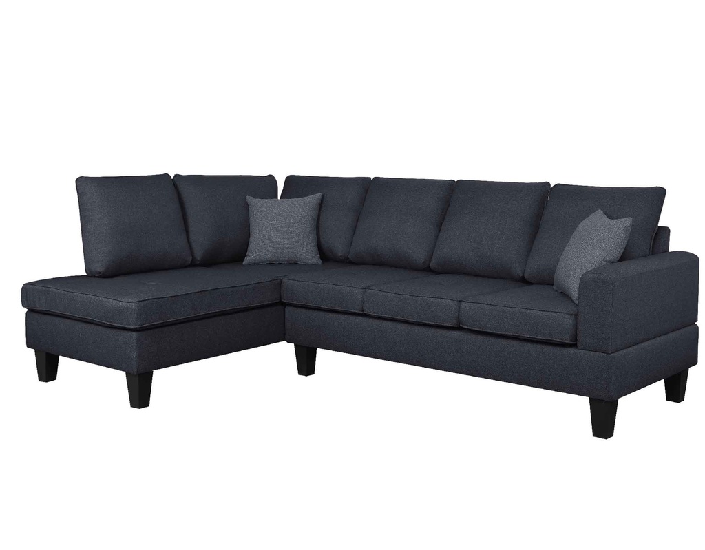 SOFA TELA L* CFL-S406# GRIS