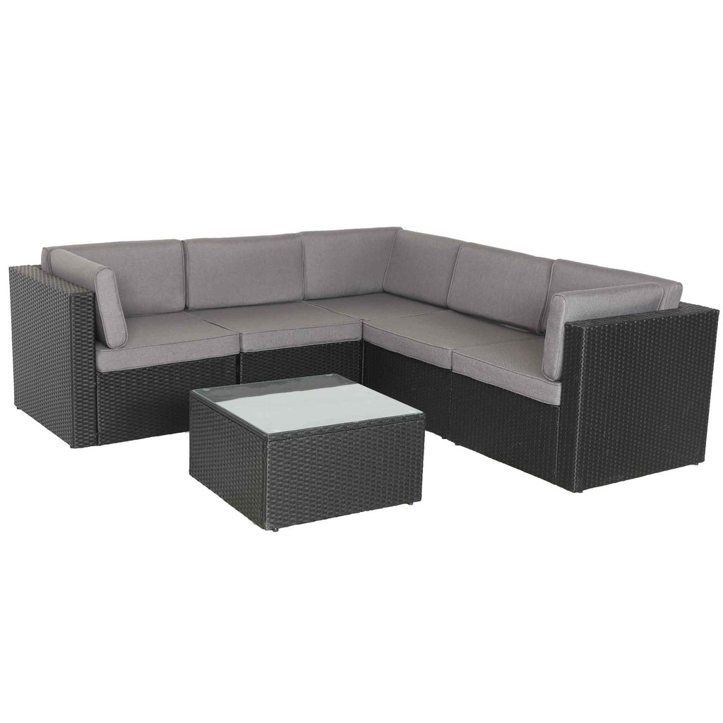 MIMBRE SOFA L* GC-51147-SRP-L/SRP-R + GC-51162-SRP + GT-11629 #COLOR F186# 2 CJ