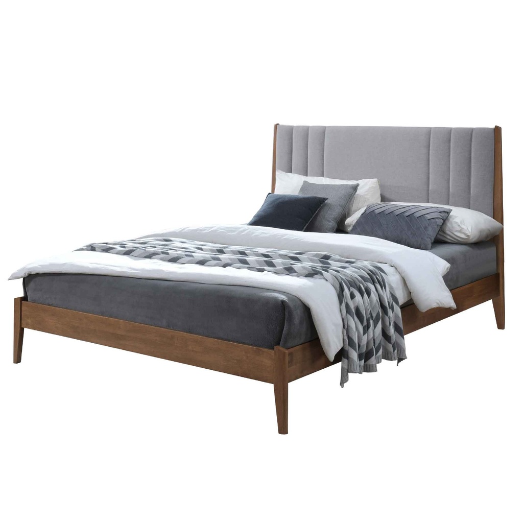 CAMA QUEEN 1.53X2.03M BBT6783.11# TELA YH#2 LIGHT GREY