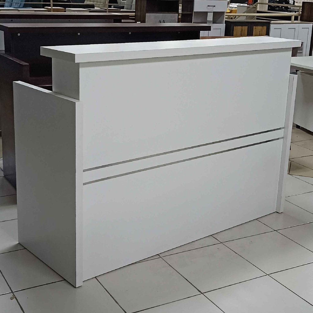 RECEPCION D-011-1600# BLANCA 160X60X112CM