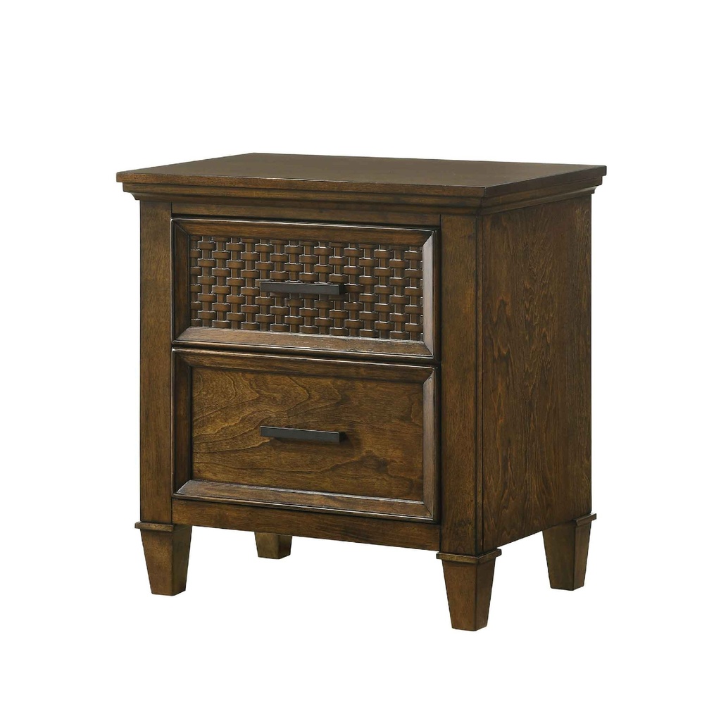 MESITA DE NOCHE B6510-2# 2 GAVETAS