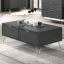 MESITA DE CENTRO ARDEN-CT 4011# JS-MB-DARK GREY# 110X60X40CM