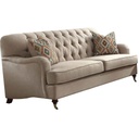 SOFA TELA HS-196-30# BRONX-03/3920B-2# 3PUESTOS BEIGE C/COJIN