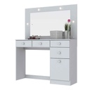 PEINADORA CHANEL# D900-05# 145X110X41CM BLANCO + CONECTOR