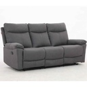 SOFA RECLINABLE TELA RR7499AF53D# 3PUESTOS