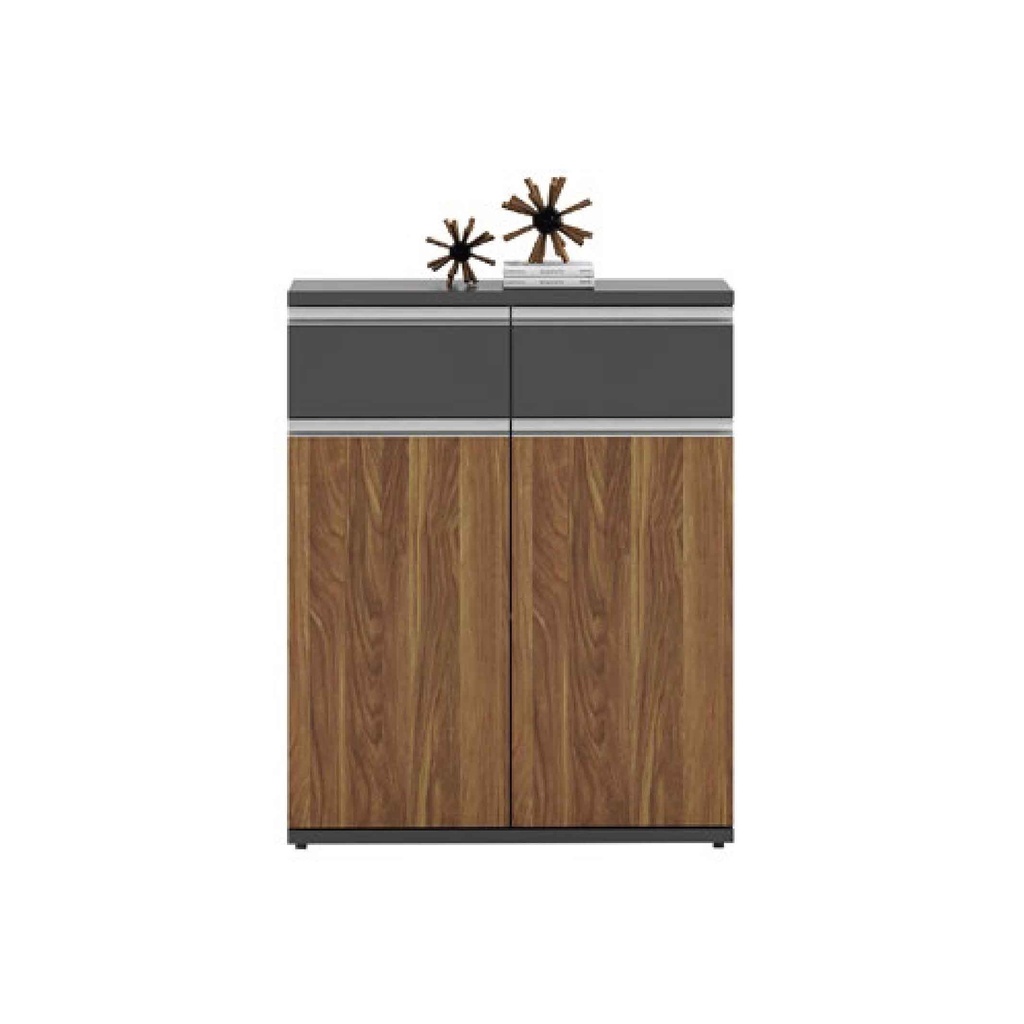 CREDENZA KD-502# 904# GRIS 2GV/2P 80X40X120CM