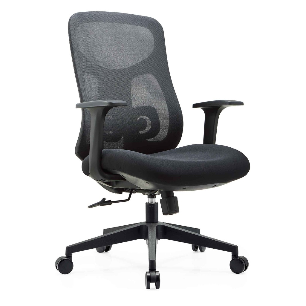 SILLA OFICINA SK-6023M# MALLA NEGRA