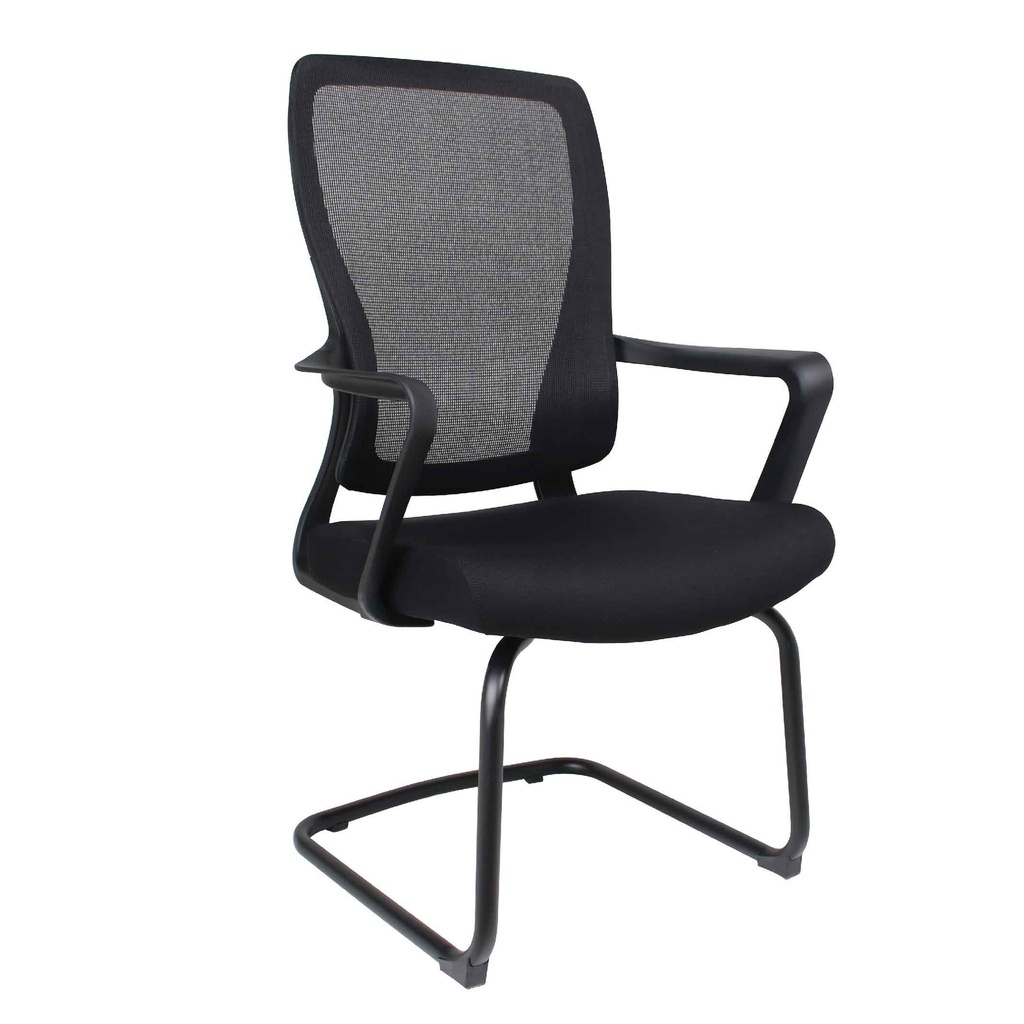 SILLA OFICINA VISITA M17V# RESP/MALLA NEGRA