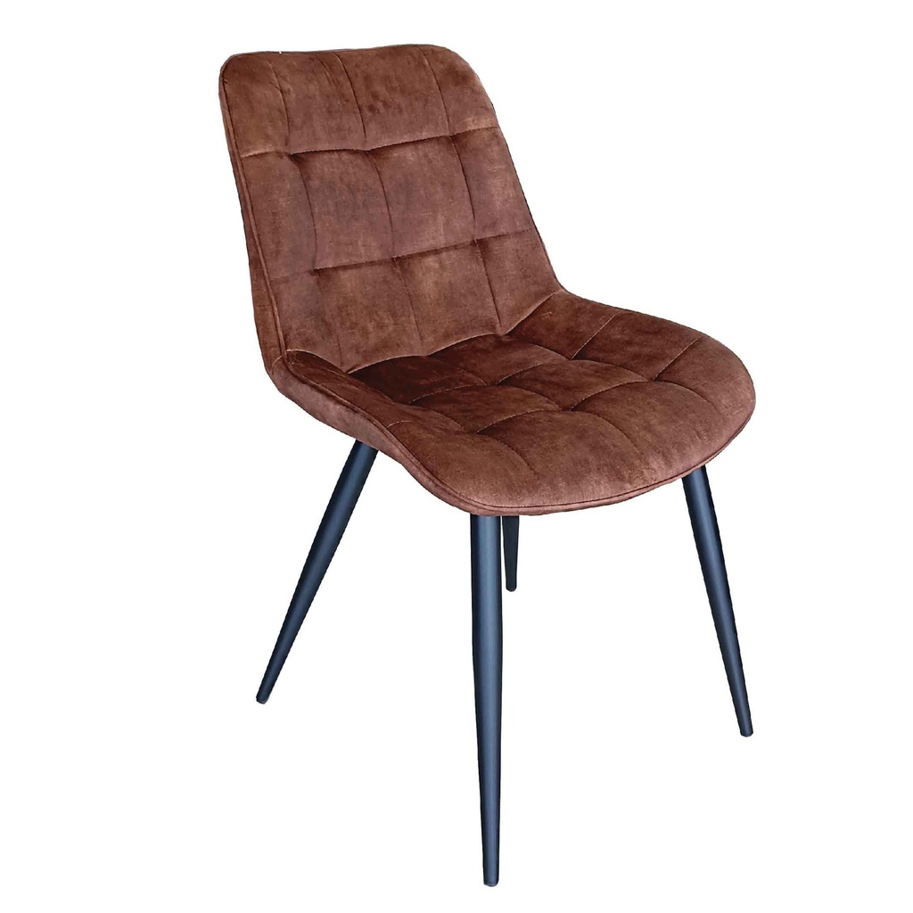 SILLA DE COMEDOR DC8124-1# PATAS NEGRAS