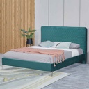 CAMA QUEEN 1.53X2.03M ML-2210# TELA UF910-13# GREEN