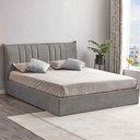 CAMA KING 1.93X2.03 ML-2215# TELA UF821-03# GREY