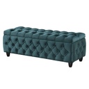 PIECERO TELA BBT3213# KSTORAGE YHV#26# VERDE 119X45X42CM CON BAUL