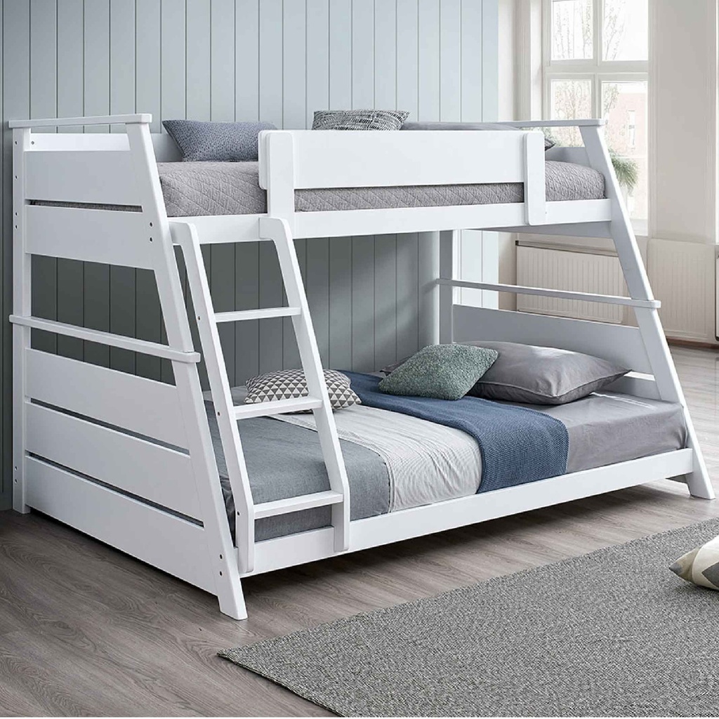 CAMAROTE MADERA TWIN/FULL F-BB3030B6OF-WH1083# BLANCO 3CJ