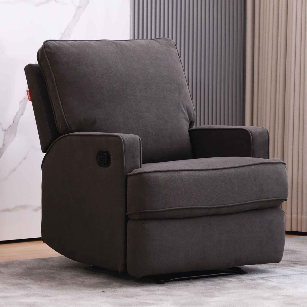 SOFA RECLINABLE TELA CR0396AF51D# GREY-C560# 1PT GRIS