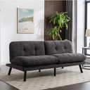 SOFA CAMA TELA U2418-13#COLOR GRIS