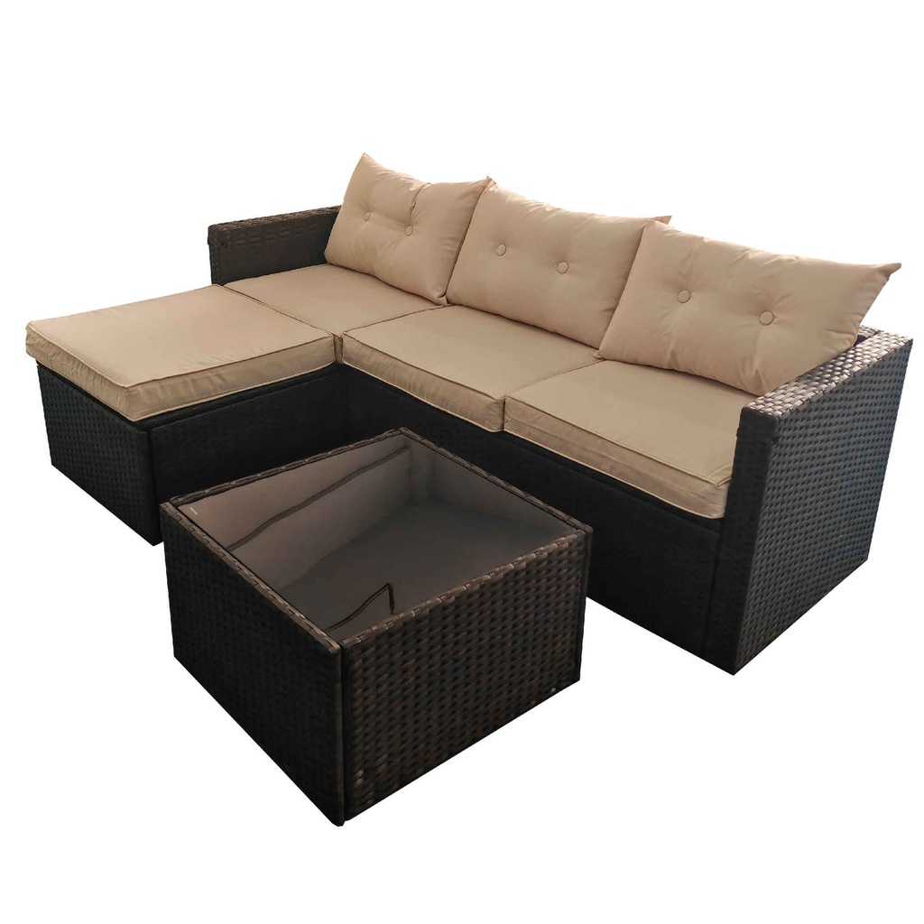 MIMBRE SOFA L* GB51245-SRP+GB-51246-SRP-GT-11964-SRG# 681221# BEIGE F876# 1CJ