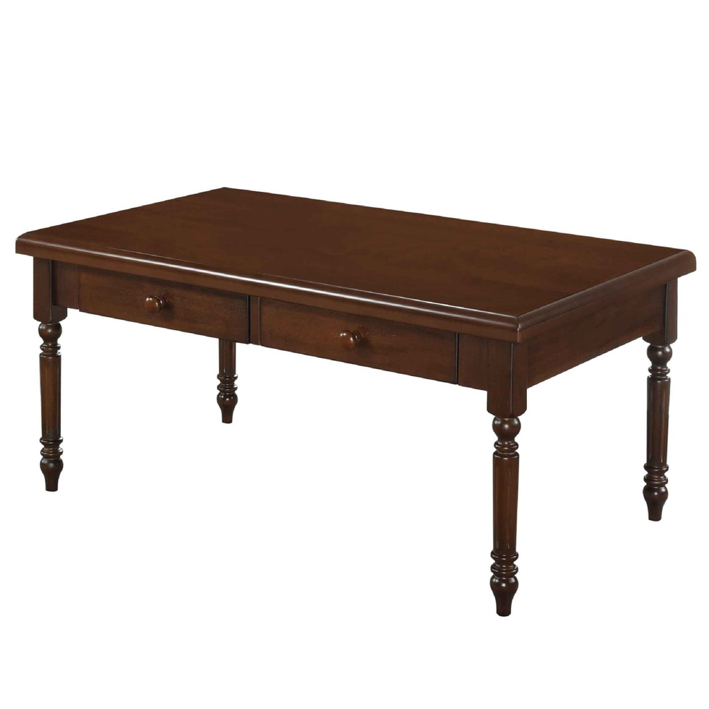 MESITA DE CENTRO RECT AC4144COFF# COLOR 39195 DARK CHERRY# 2GV 100X60X47CM