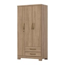CLOSET ACAI# DA133-198# JEQUITIBA BRILLO  3PUERTAS 91X47X180CM